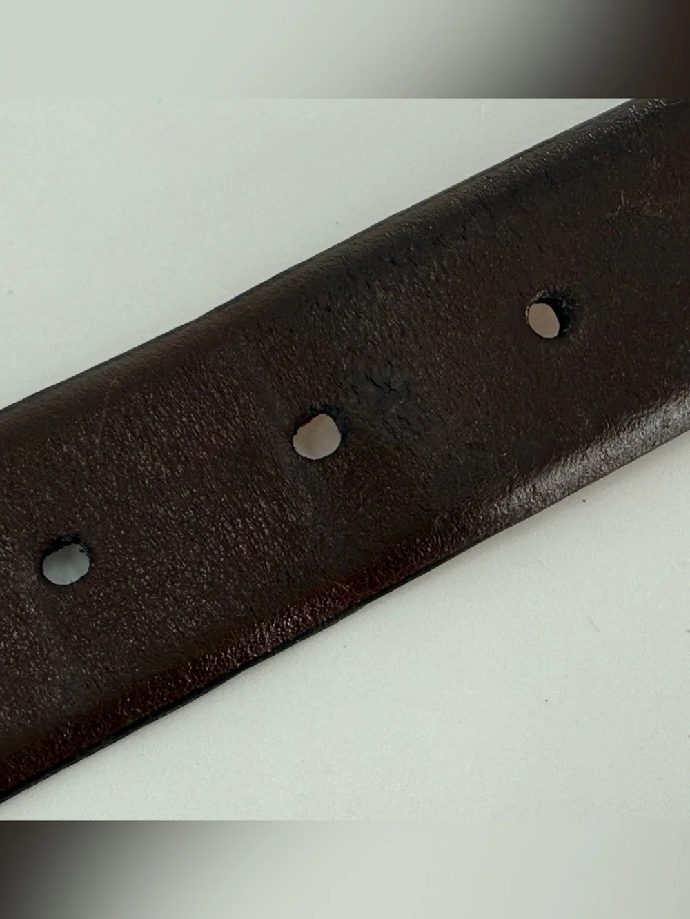 Classic Hand made in Italy Leather Belt 34